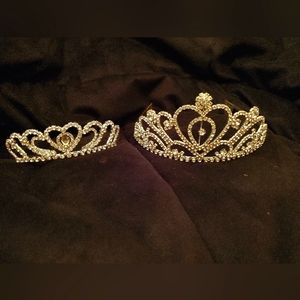 2 Rhinestone Tiaras